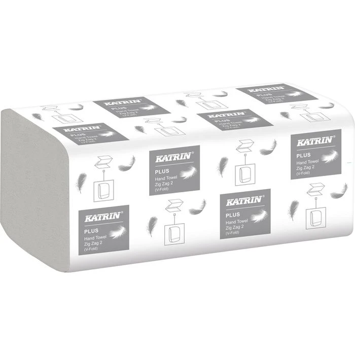 Katrin Papierhandtücher Plus ZZ 2, 35311, Palette, 2-lagig, Zick-Zack, 22,4x23cm, 4000 Stück, 36 Pack 3 Katrin Papierhandtücher Plus ZZ 2, 35311, Palette, 2-lagig, Zick-Zack, 22,4x23cm, 4000 Stück, 36 Pack – Bild 3