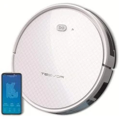 Tesvor Saugroboter X500 Pro, Ladestation, Wischfunktion, Laufzeit 120 Minuten