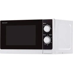 Sharp Mikrowelle R-200WW, 800 Watt, Garraum 20 Liter, Weiß