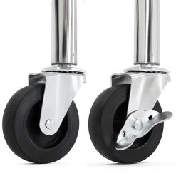 Songmics Garderobenständer HSR02S, Bis 50 Kg, Mit Rollen, Ausziehbar, Metall, Silber -Einhell Verkaufsshop 7712e107e9b02d3d19c9057be5c4d6427afc99c9 garderobenstaender songmics hsr02s bis 50 kg