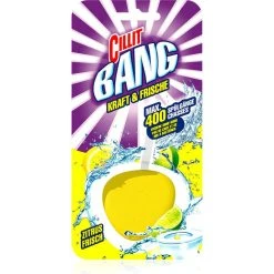 Cillit Bang Cillit-Bang WC-Duftspüler Kraft & Frische, Zitrus-Frisch, Ohne Korb, Hygienische Sauberkeit