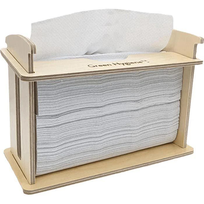 GreenHygiene Handtuchspender Küchenparty, Tischspender, Für Ingeborg, Holz, Braun 1 GreenHygiene Handtuchspender Küchenparty, Tischspender, Für Ingeborg, Holz, Braun