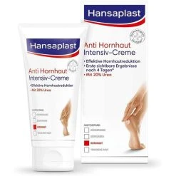 Hansaplast Anti-Hornhaut Intensiv-Creme, 75ml, Zur Hornhautentfernung An Den Füßen, Mit 20% Urea