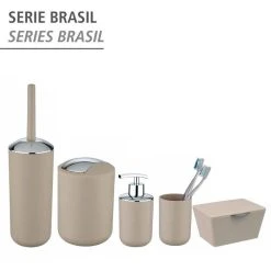 Wenko Zahnputzbecher Brasil, Kunststoff, Taupe -Einhell Verkaufsshop 7fa27d6ff9f7790eeaa7724b17006e5f53e52e30 zahnputzbecher wenko brasil