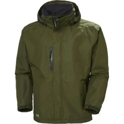 Helly Hansen Helly-Hansen Arbeitsjacke Manchester Shell, 71043, Regenjacke, Grün, Wasserdicht, Größe 3XL
