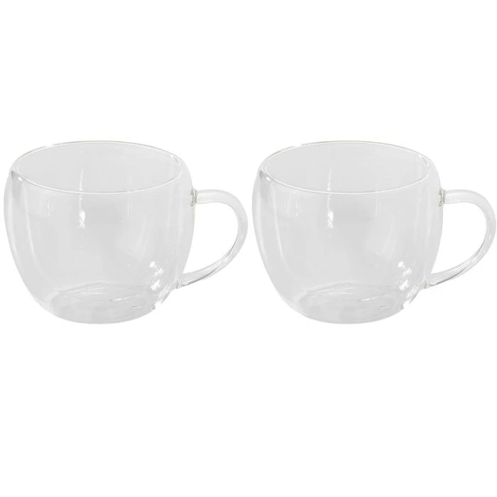 Böttcher-AG Kaffeegläser Teeglas, Doppelwandig, Mit Henkel, 250ml, 2 Stück 1 Böttcher-AG Kaffeegläser Teeglas, Doppelwandig, Mit Henkel, 250ml, 2 Stück