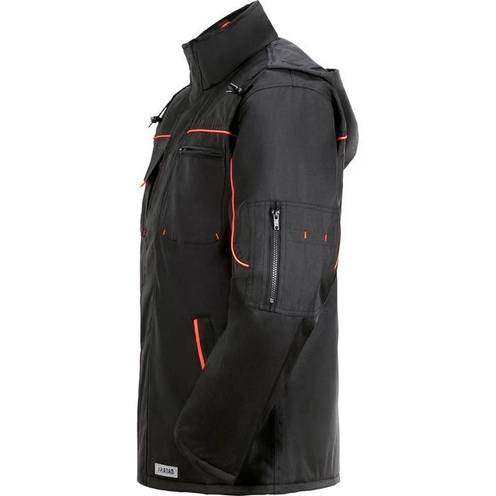 Planam Arbeitsjacke Piper, 3535056, Winterjacke, Schwarz, Wasserdicht, Größe XL 3 Planam Arbeitsjacke Piper, 3535056, Winterjacke, Schwarz, Wasserdicht, Größe XL – Bild 3