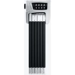 Abus Fahrradschloss Bordo Combo 6100/90 SH, 72992, Faltschloss, Länge 90cm, Sicherheitslevel 9