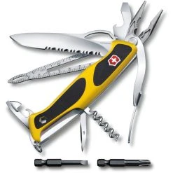 Victorinox Taschenmesser Ranger Grip Boatsman, 0.9798.MWC8, Gelb, 22 Funktionen