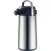Alfi Thermoskanne 0987000220, Pumpkanne, Isolierkanne, Edelstahl Poliert, 2,2 Liter