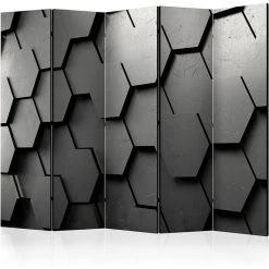 Artgeist Paravent 3D Effekt Abstrakt A-B-0030-z-c, 5-teilig, Foto-Paravent, Holz / Vlies, 225 X 172cm