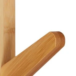 Relaxdays Garderobenständer 10022762, Mit 8 Haken, Bambus, Natur -Einhell Verkaufsshop 8d3702a881cf482b30ccf3036db49b66beb3f3da garderobenstaender relaxdays 10022762