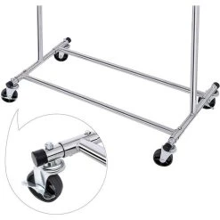 Songmics Garderobenständer HSR13S, Bis 90 Kg, Mit Rollen, Ausziehbar, Metall, Silber -Einhell Verkaufsshop 8ea5c0636e52ea5d6eab739377729280c162d6a7 garderobenstaender songmics hsr13s bis 90 kg