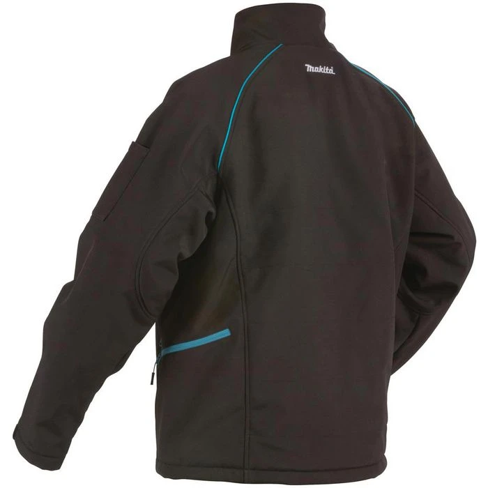 Makita Arbeitsjacke Akku-Thermojacke, DCJ205Z2XL, Winterjacke 14,4V/18V, Schwarz, Winddicht, Gr. XXL 3 Makita Arbeitsjacke Akku-Thermojacke, DCJ205Z2XL, Winterjacke 14,4V/18V, Schwarz, Winddicht, Gr. XXL – Bild 3