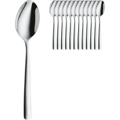 WMF Espressolöffel Professional Base, 11 Cm, Edelstahl Rostfrei, Poliert, Set 12 Stück