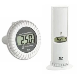 TFA Außensensor 30.3310.02 Set Funk, Thermo-Hygrometer, Poolsender, Weatherhub