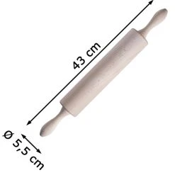 Zeller Nudelholz 23515, Buchenholz, Natur, 43cm -Einhell Verkaufsshop 91e85fd92b599e9596d4cb8a8520df3fc70848bc nudelholz zeller 23515 buchenholz