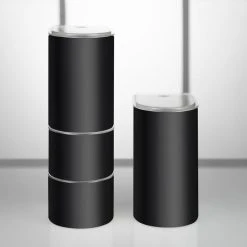 Wesco Vorratsdose Loft 321401-73, Metall, 1 Liter, Luftdicht, Schwarz Matt, Eckig -Einhell Verkaufsshop 95769565e64e4f54e90a6c26e106f9b65640c5df vorratsdose wesco loft 321401 73 metall