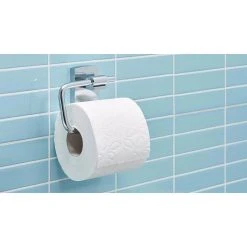 Tesa Toilettenpapierspender Klaam, 40258, Ohne Bohren, Metall, Für 1 Kleinrolle, Silber -Einhell Verkaufsshop 983e7461fee6c08ed6aa24ec6bce370b57a672fa toilettenpapierspender tesa klaam 40258