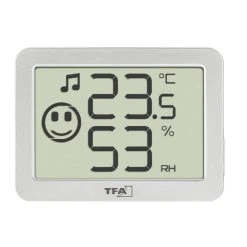 TFA Thermo-Hygrometer 30.5055.02, Innen, Digital, Weiß -Einhell Verkaufsshop 98799f67ad50de921180b11b108cd3fc0676dd44 thermo hygrometer tfa 30.5055.02 innen