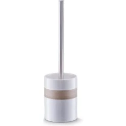 Zeller WC-Bürste Beige, Bürstenhalter Aus Keramik