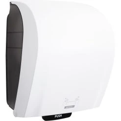 Katrin Handtuchspender Systemrollenspender XL, 40735, Kunststoff, Für Rollenhandtücher, Weiß