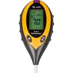 X4-Life Bodentester Feuchtigkeit, PH-Wert, Helligkeit, Temperatur 4-in-1