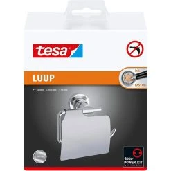 Tesa Toilettenpapierspender Luup Mit Deckel 40288, Ohne Bohren, Metall, Für 1 Kleinrolle, Silber -Einhell Verkaufsshop 9ef72e1882b80e52adce6b9ea8a7fe218b677445 toilettenpapierspender tesa luup mit deckel 40288