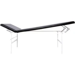 Söhngen Ruheraumliege 6001035s, Höhe 65cm, Kopf- Und Fußteil Verstellbar, Schwarz