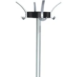 Kerkmann Garderobenständer Public Classic, 6274, Mit 12 Haken, Metall, Schwarz / Silber -Einhell Verkaufsshop 9febf6b8999ace250ef75e8bd3f6726d8ceab617 garderobenstaender kerkmann public classic 6274