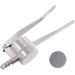 Westmark Kartoffelpresse Spätzlechef 61202260, Spätzlepresse, Schlitzlochung, Aluminium
