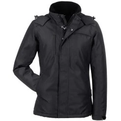 Planam Arbeitsjacke Norit 6440048, Damen, Winterjacke, Schwarz, Wasserdicht, Größe M