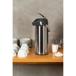 Alfi Thermoskanne 0987000220, Pumpkanne, Isolierkanne, Edelstahl Poliert, 2,2 Liter -Einhell Verkaufsshop a06e4e30e0a9e460ffbe7f95a447783dfdc2a47d thermoskanne alfi 0987000220 pumpkanne