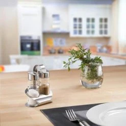 Westmark Salz-und-Pfefferstreuer Wien 65022260, Set Mit Menage, Aus Glas / Edelstahl, Transparent -Einhell Verkaufsshop a178f184b26800939cbad8942cb496d48002fec5 salz und pfefferstreuer westmark wien 65022260