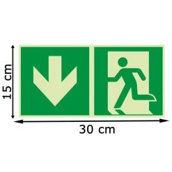 Abtec Hinweisschild ISO 7010 E001+E005, Kunststoff, 30 X 15 Cm, Rettungszeichen, Notausgang -Einhell Verkaufsshop a19f981907320ff63a90f3b3dd6e3e6b868194a9 hinweisschild abtec iso 7010 e001 plus e005 kunststoff