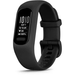 Garmin Fitness-Tracker Vivosmart 5 Schwarz L, Puls- Und SpO2-Messung, OLED, Wasserdicht