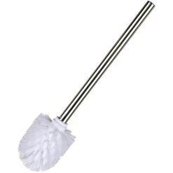 Wenko WC-Bürste Silber, Ersatzbürste Mit Edelstahlgriff