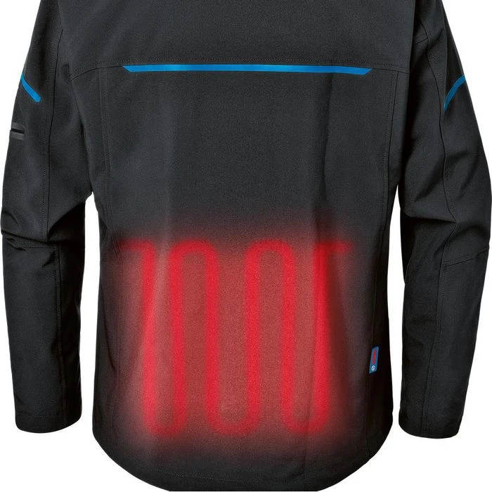 Bosch Arbeitsjacke Akku-Thermojacke, GHJ12+18VXA, Winterjacke, Akku 12V/2Ah, Schwarz, Winddicht, 3XL 3 Bosch Arbeitsjacke Akku-Thermojacke, GHJ12+18VXA, Winterjacke, Akku 12V/2Ah, Schwarz, Winddicht, 3XL – Bild 3