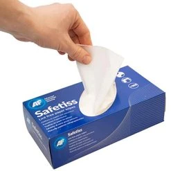 AF Einwegtücher Safetiss, Fusselfreie Papiertücher, 23 X 22cm, Spenderbox, 200 Tücher -Einhell Verkaufsshop a6503696b60f0a3d99be132ffe726e7665bfb9f3 einwegtuecher af safetiss fusselfreie papiertuecher