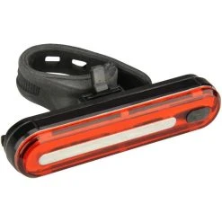 Fischer-MTS Fahrradbeleuchtung 50089, Rücklicht, LED, USB Aufladbar, Hinten