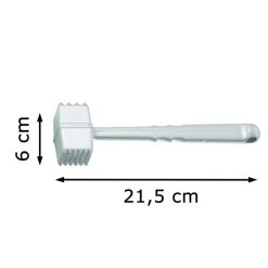 Westmark Fleischklopfer Robusto 62102260 Aluminium, Fleischhammer, 21,5cm, Spülmaschinengeeignet -Einhell Verkaufsshop a8f4486c0fbc3f2750f5e0537eb24826430d5098 fleischklopfer westmark robusto 62102260 aluminium