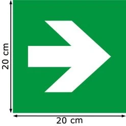 Abtec Hinweisschild ISO 7010 E006, Folie, 20 X 20 Cm, Richtungspfeil 5 Abtec Hinweisschild ISO 7010 E006, Folie, 20 X 20 Cm, Richtungspfeil -Einhell Verkaufsshop ac54b0cdfc45c5c8b2ecd64d698c77ac86144ae5 hinweisschild abtec iso 7010 e006 folie