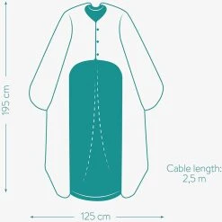 Navaris Heizdecke Snuggy, Mit Ärmeln, Dunkelblau, 9 Temperaturen, Abschaltautomatik, 195 X 125cm -Einhell Verkaufsshop acecb68d62ce61456667531327f72508063fb79e heizdecke navaris mit aermeln und tasche blaucreme