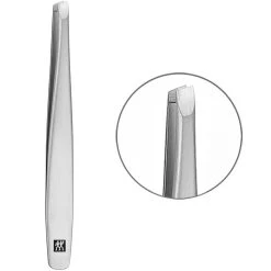 Zwilling Pinzette Manicure TWINOX, 78146-101, Schräg, Rostfreier Edelstahl, Mattiert, 9 Cm