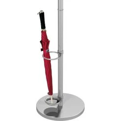 Kerkmann Garderobenständer Stilo, 6903, Mit 2 X 5 Haken, Metall, Alusilber -Einhell Verkaufsshop b124ff77838fc2dc8b64e590dfe8d8f510f59d05 garderobenstaender kerkmann stilo 6903