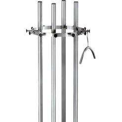 Kerkmann Garderobenständer Aristo, 6045, Mit 12 Haken, Edelstahl, Silber -Einhell Verkaufsshop b242bc5960e7dac55b23f7c37d696543b6f1facb garderobenstaender kerkmann aristo 6045