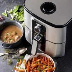 Alternative view of Domo Fritteuse Deli-Fryer, DO536FR, 1800 Watt, Heißluftfritteuse, Für 5,5 Liter