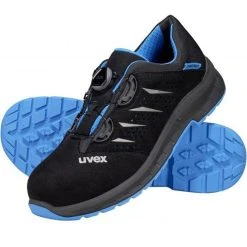 Uvex Sicherheitsschuhe 2 Trend, S1P BOA Fit System, Halbschuhe, Unisex, Microvelours, Schwarz, Gr. 44 -Einhell Verkaufsshop b3ee29873935a88de183c835f294cdb3b64ea3e4 sicherheitsschuhe uvex 2 trend s1p boa fit system