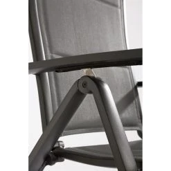 BEST Gartenstuhl Varese, Stoff, Hochlehner, Verstellbar, Anthrazit, Klappbar -Einhell Verkaufsshop b5a123b4bba88206783f8fb3f85926e653a88935 gartenstuhl best varese stoff