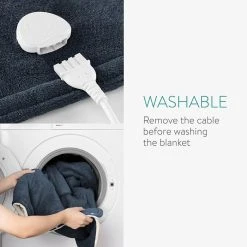 Navaris Heizdecke Snuggy, Mit Ärmeln, Dunkelblau, 9 Temperaturen, Abschaltautomatik, 195 X 125cm -Einhell Verkaufsshop b70b7a48eb5f2166f7f87077c50af121c05495fb heizdecke navaris mit aermeln und tasche blaucreme